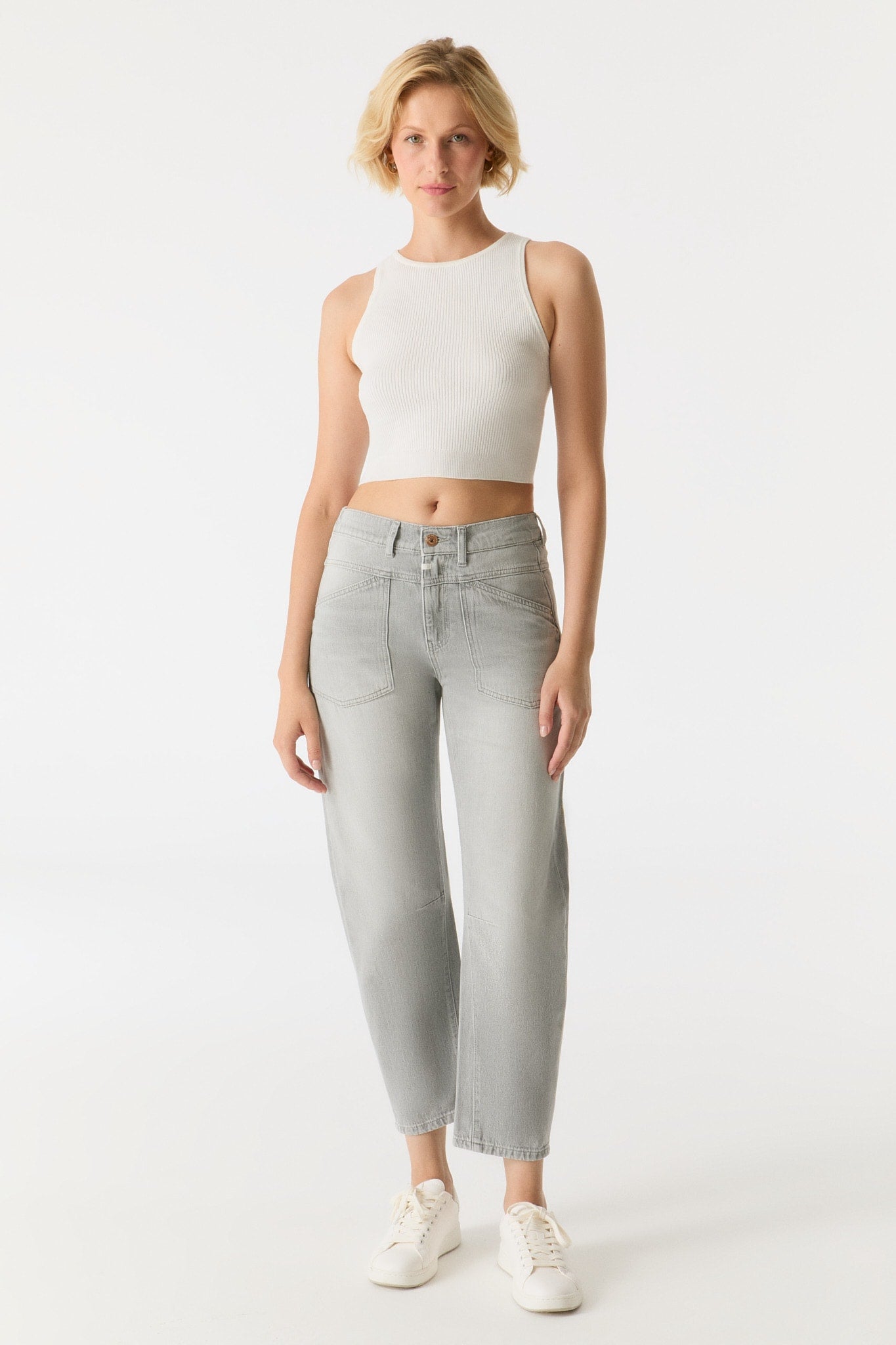 Selena Slim Barrel Pant