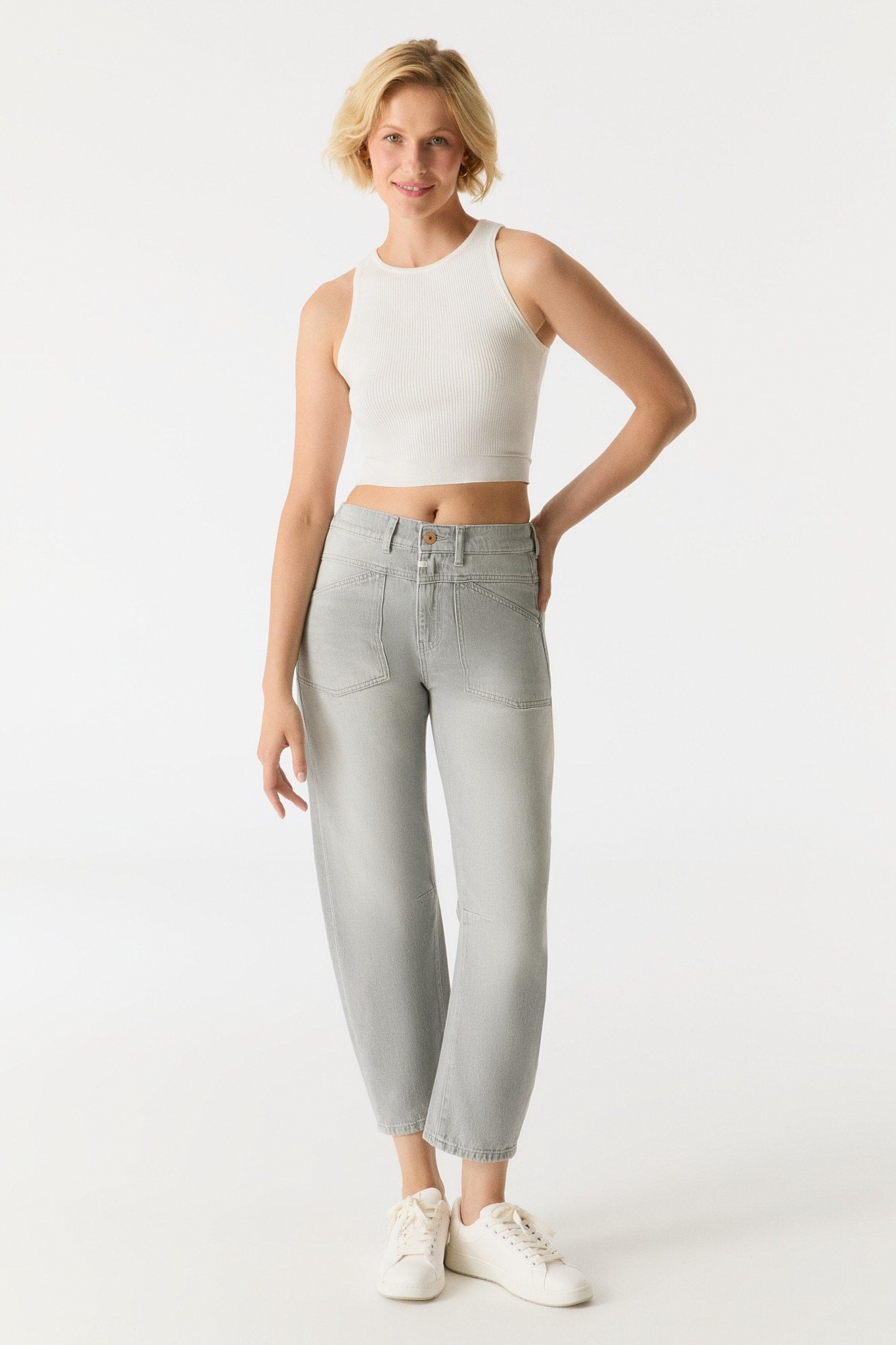 Selena Slim Barrel Pant