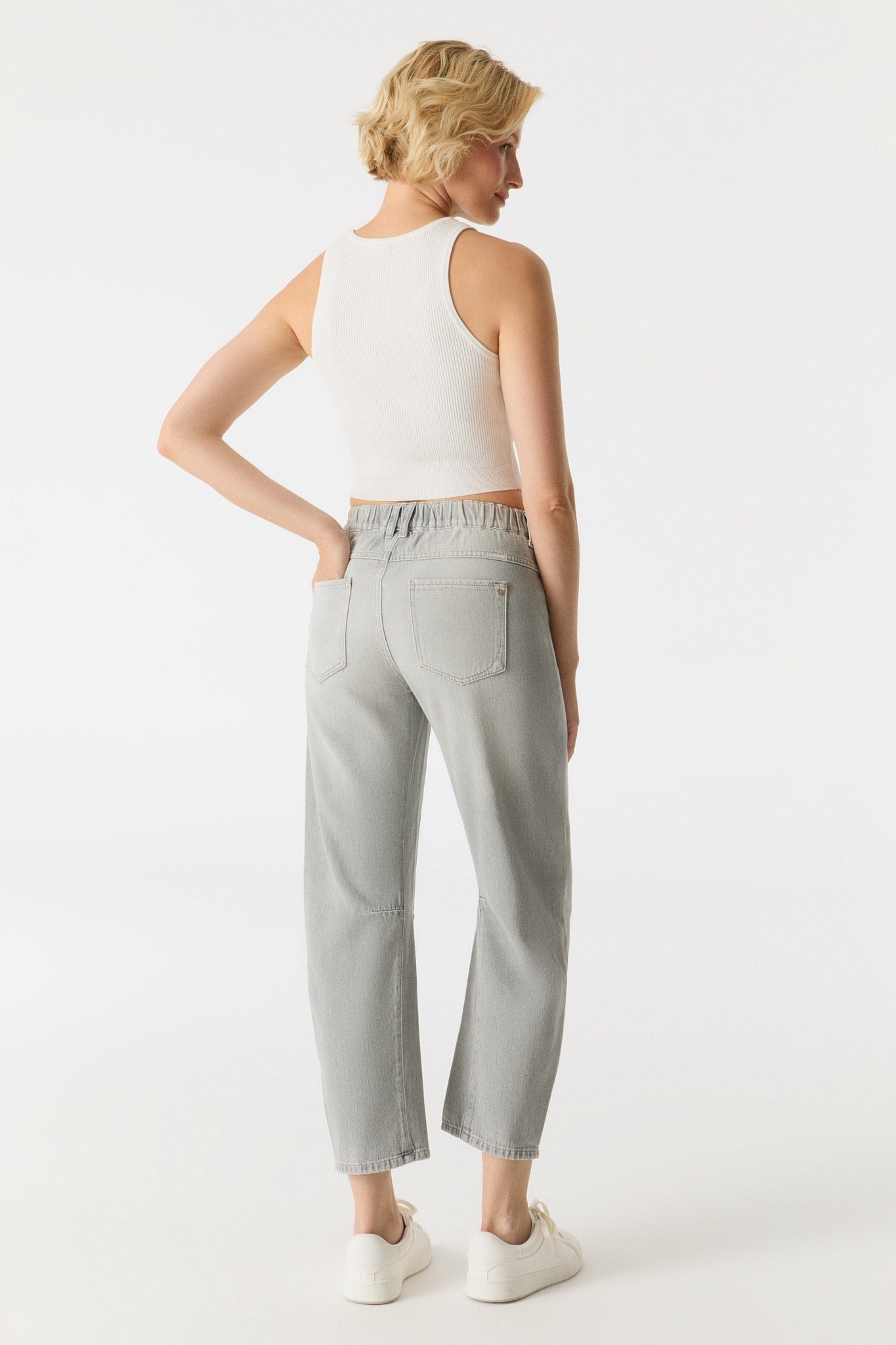 Selena Slim Barrel Pant