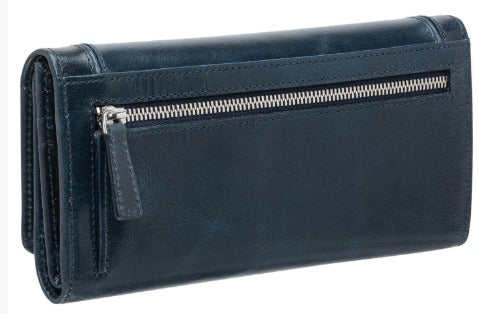 MANCINI - LADIES DELUXE MEDIUM CLUTCH WALLET