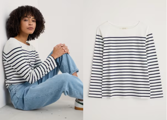 BRETON STRIPE SAILOR SHIRT