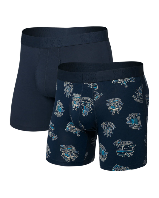 DROP TEMP COOLING COTTON BOXER BRIEF PK2