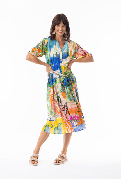 Sardinia Pleat Front Dress - Suttles & Seawinds
