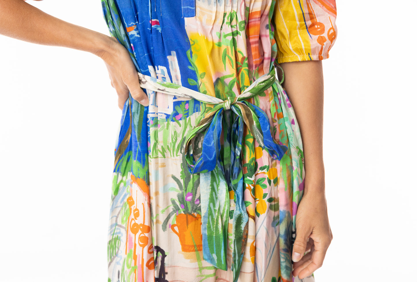 Sardinia Pleat Front Dress