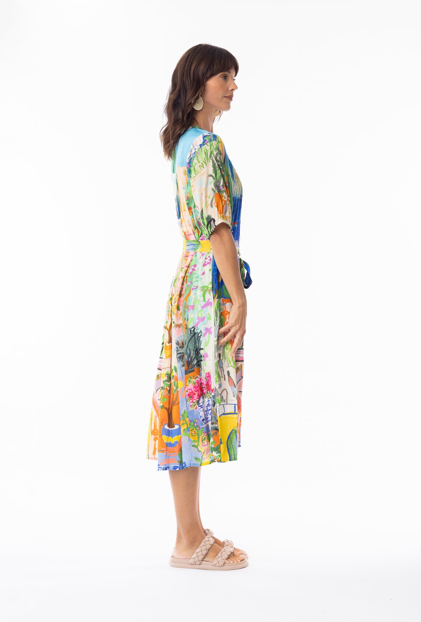 Sardinia Pleat Front Dress
