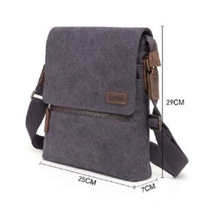 DAVAN - PERTH SMALL CANVAS SHOULDER BAG