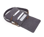 Load image into Gallery viewer, DAVAN - PERTH SMALL CANVAS SHOULDER BAG
