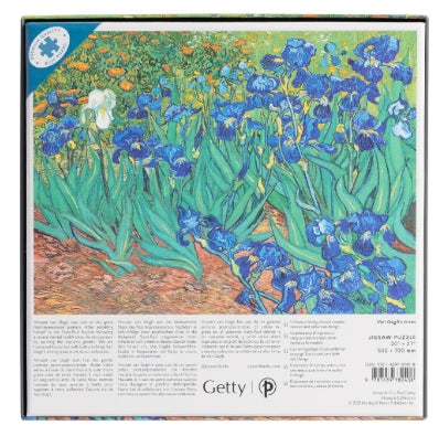 Van Gogh's Irises 1000 Piece Jigsaw Puzzle