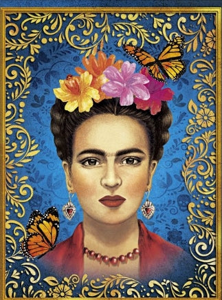 Viva Frida - The Colourful Portrait Ultra Lined Hardcover Journal