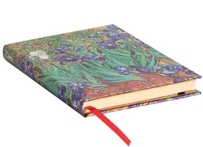 Van Gogh's Irises Midi Unlined Hardcover Journal