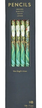Van Gogh's Irises 4 Pack Pencils