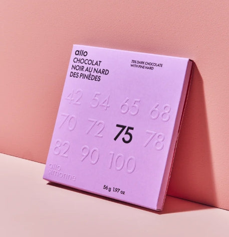 ALLO SIMONNE - PINE NARD 75% CHOCOLATE 56G