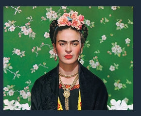 FRIDA KHALO LARGE TIBETAN TEARDROP PENDANT