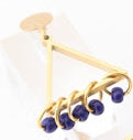 Klimt Blue Triangle Earring - Suttles & Seawinds