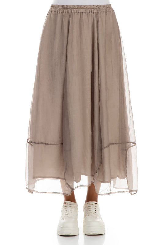 2 Layer Silk Skirt - Suttles & Seawinds