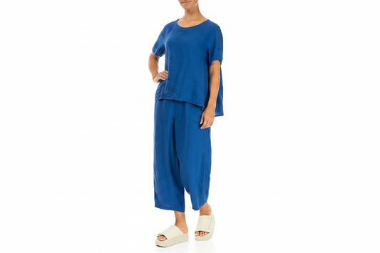 Crop Linen Pant