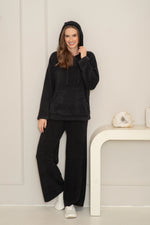 Load image into Gallery viewer, LATTE LOVE - CHENILLE HOODIE &amp; PANT SET
