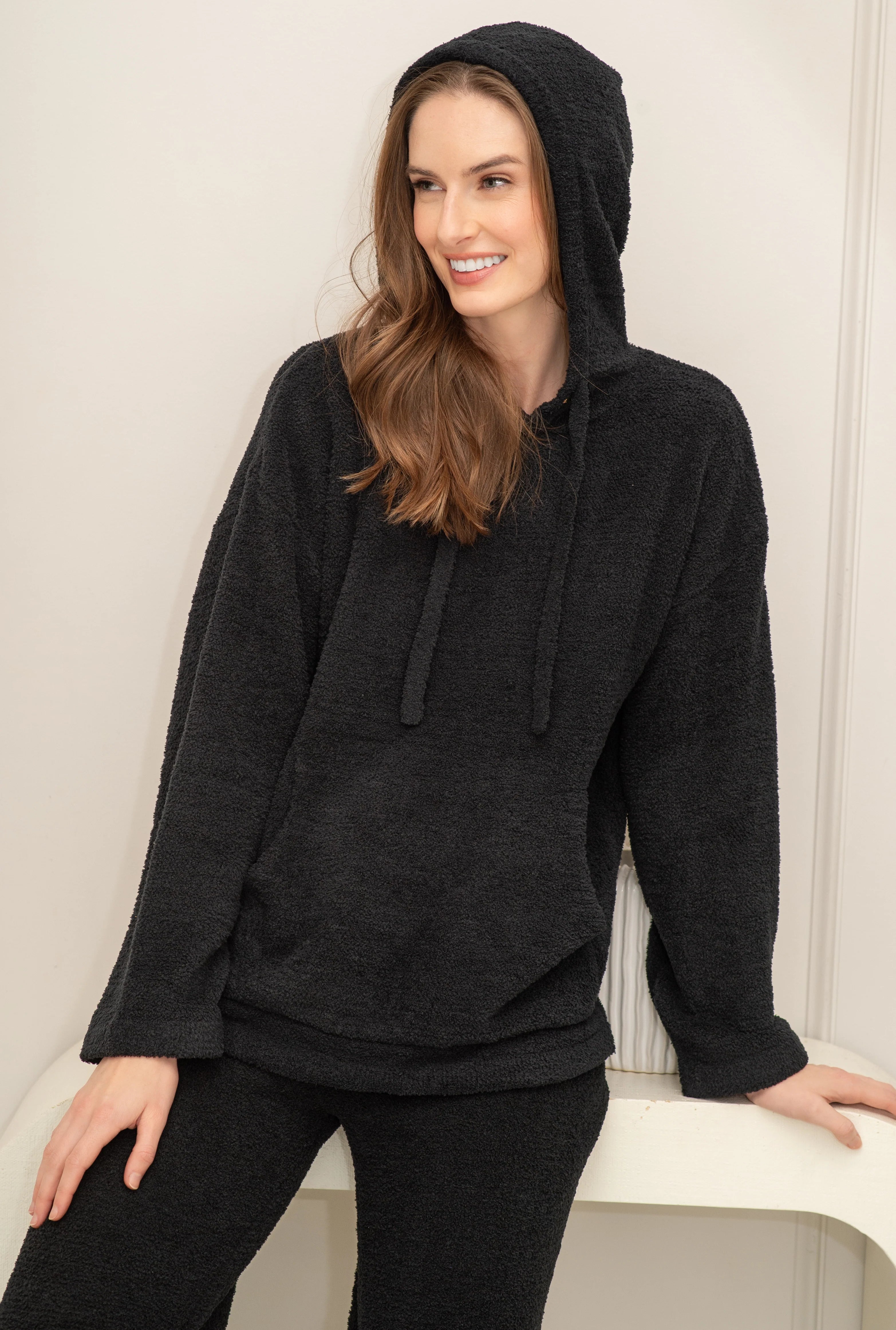 LATTE LOVE - CHENILLE HOODIE & PANT SET