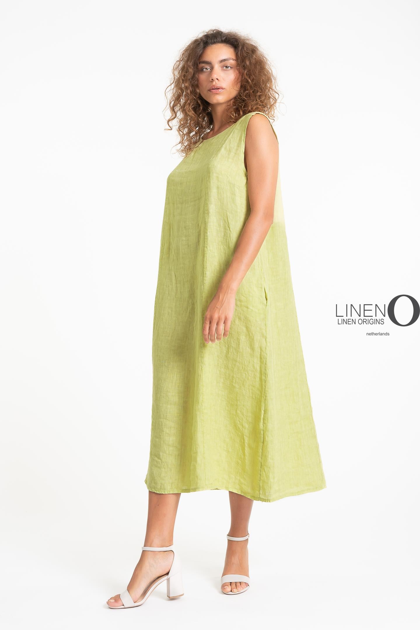LINEN O - LINEN SUNDRESS