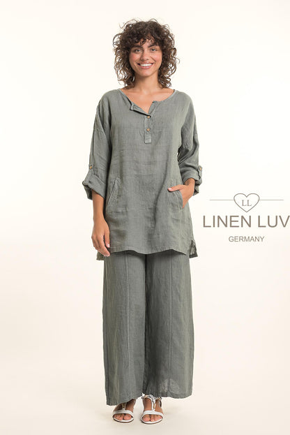 French Linen Tunic Top - Suttles & Seawinds