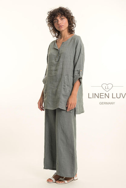 French Linen Tunic Top - Suttles & Seawinds