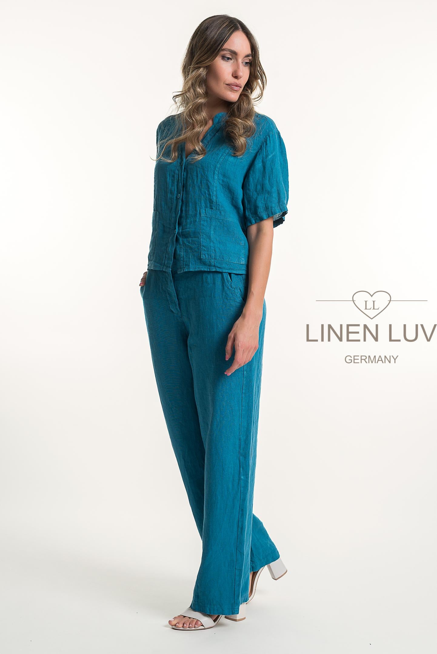 French Linen Shirt Jacket - Suttles & Seawinds