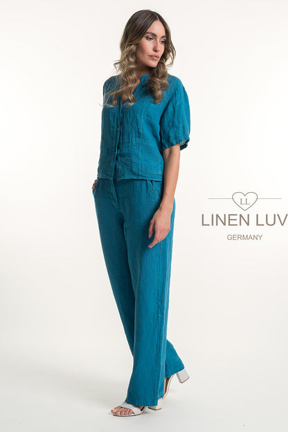 French Linen Shirt Jacket - Suttles & Seawinds