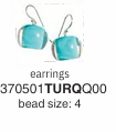 Bliss Short Drop Round Lucite Encased Earring - Suttles & Seawinds