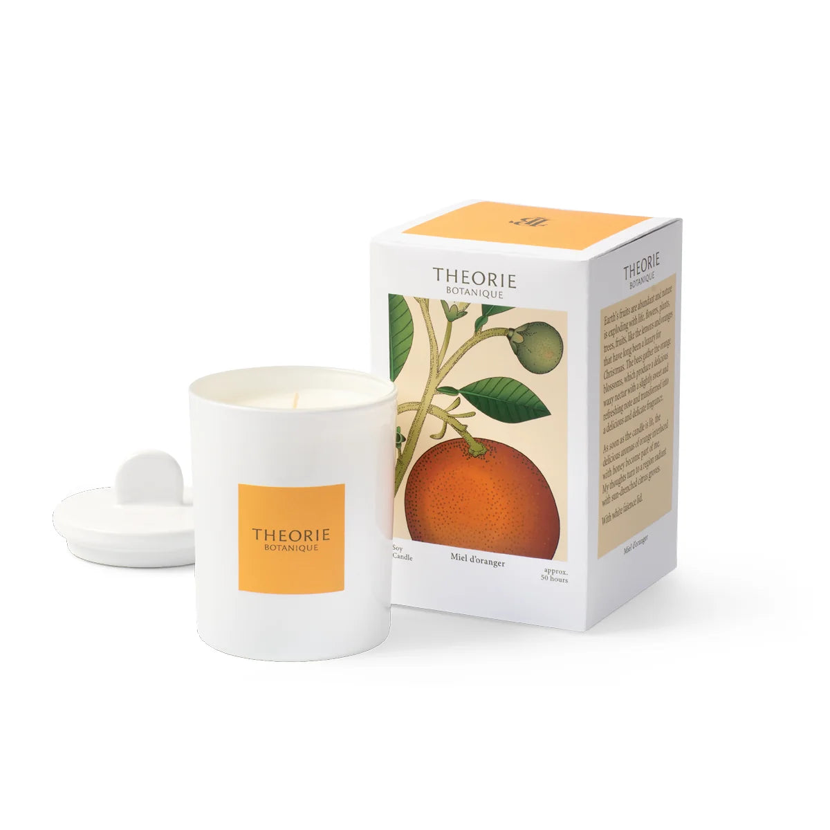THERORIE- HONEY ORANGE 50 HOUR  CANDLE
