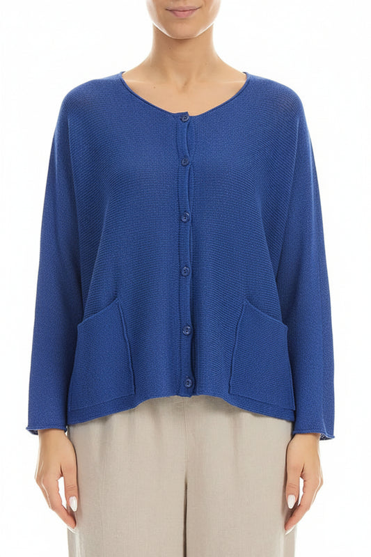 COBALT button-up shirt worn by a person on a white background