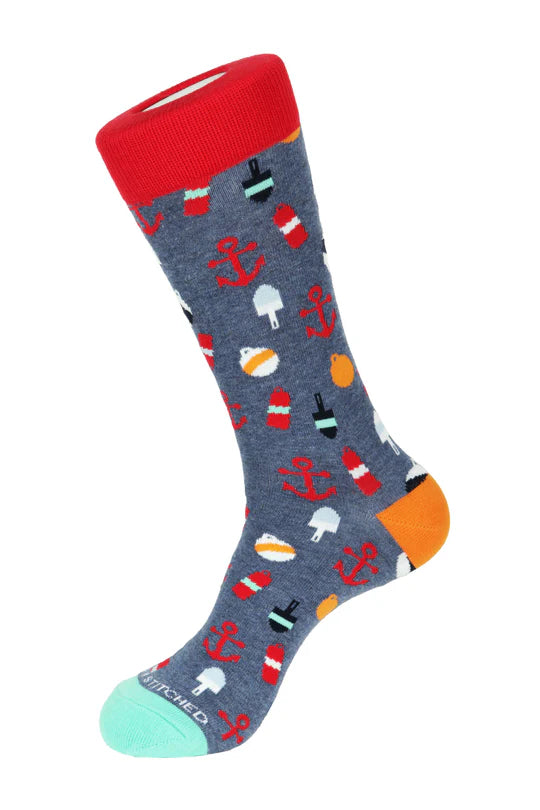 Mens Pattern Socks - Suttles & Seawinds