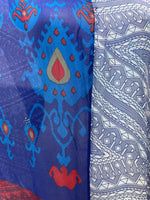 Load image into Gallery viewer, sariKNOTsari  PRG5149 Sheer Avatar Pure Silk Waterfall Top
