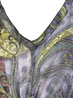 Load image into Gallery viewer, sariKNOTsari  PRG6786 Sheer Avatar Pure Silk Maxi Kaftan
