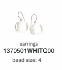 Bliss Short Drop Round Lucite Encased Earring - Suttles & Seawinds