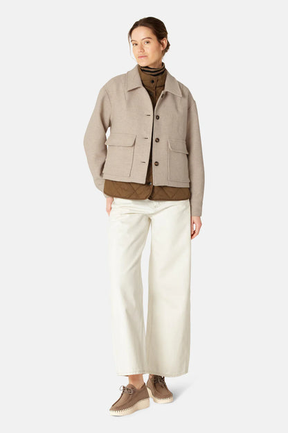 Short Buttoned Jacket - Suttles & Seawinds