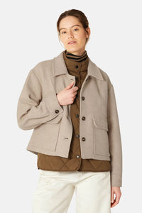 Short Buttoned Jacket