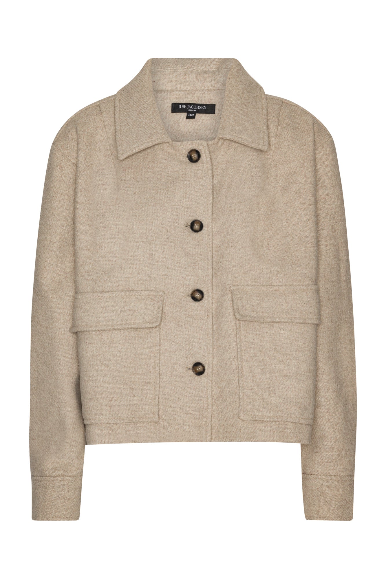 ILSE JACOBSEN - SHORT BUTTONED JACKET