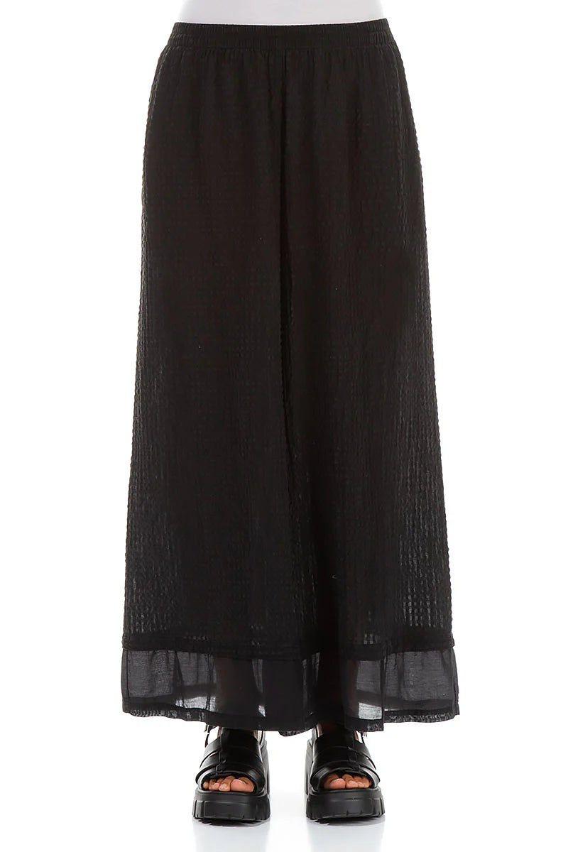 GRIZAS - WIDE SILK BLEND PANT
