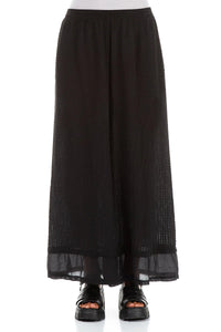 GRIZAS - WIDE SILK BLEND PANT