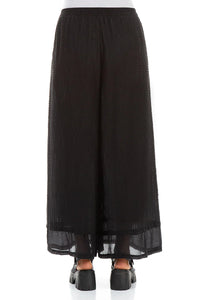 GRIZAS - WIDE SILK BLEND PANT