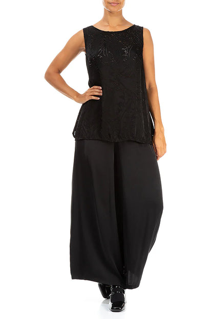 Silk Wide Leg Pant - Suttles & Seawinds
