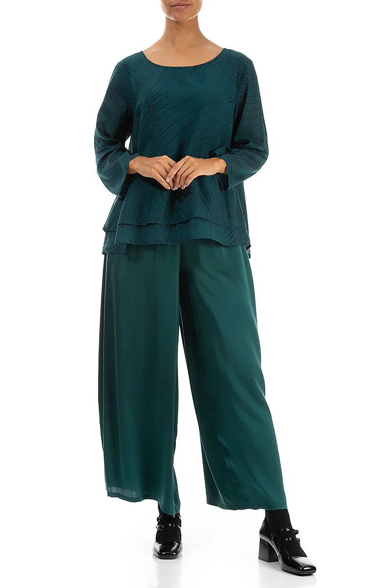 Silk Wide Leg Pant - Suttles & Seawinds