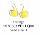 Bliss Short Drop Round Lucite Encased Earring - Suttles & Seawinds