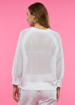 Load image into Gallery viewer, ZAKET &amp; PLOVER - HOLEY CREW NECK TOP
