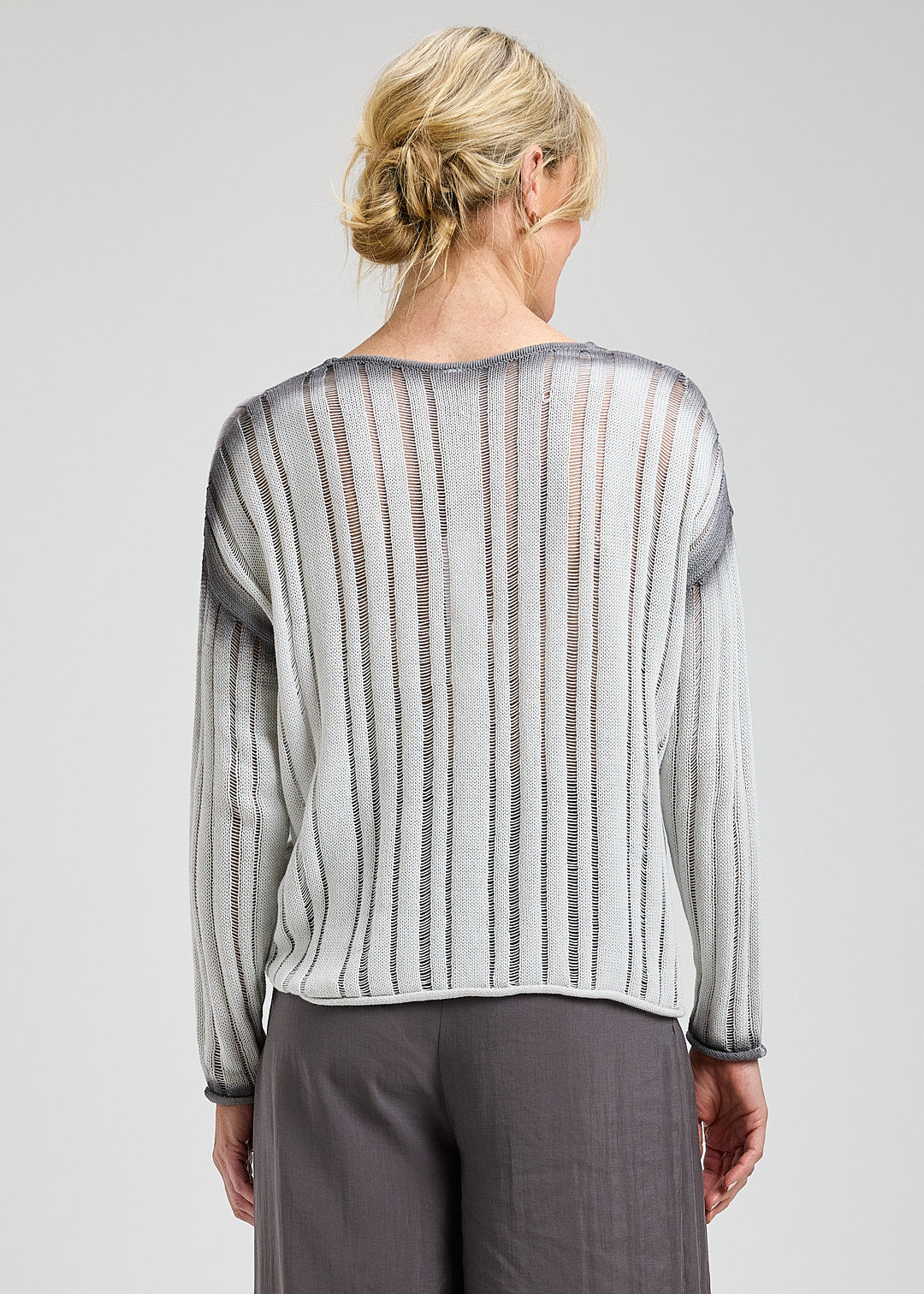 Overdye Lacy Knit Sweater
