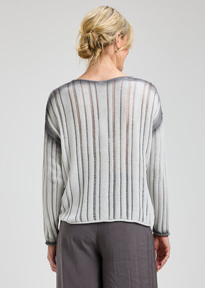 Overdye Lacy Knit Sweater - Suttles & Seawinds