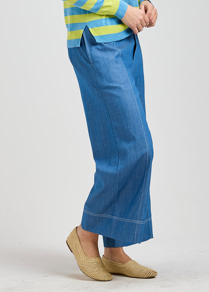 Ankle Length Denim Pant - Suttles & Seawinds