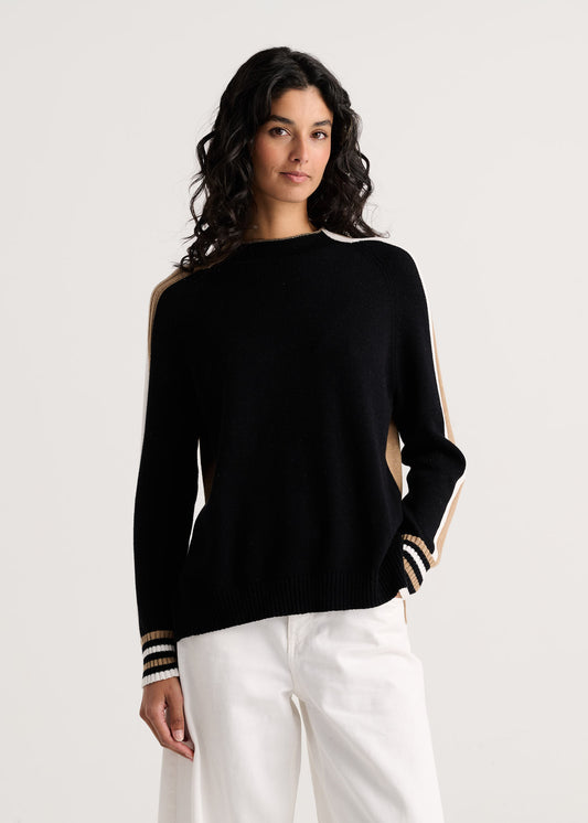 2 Way Reversible Funnel Neck in Black, photo 1