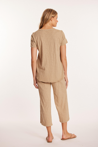 MODODOC - WIDE LEG CROPPED PANT