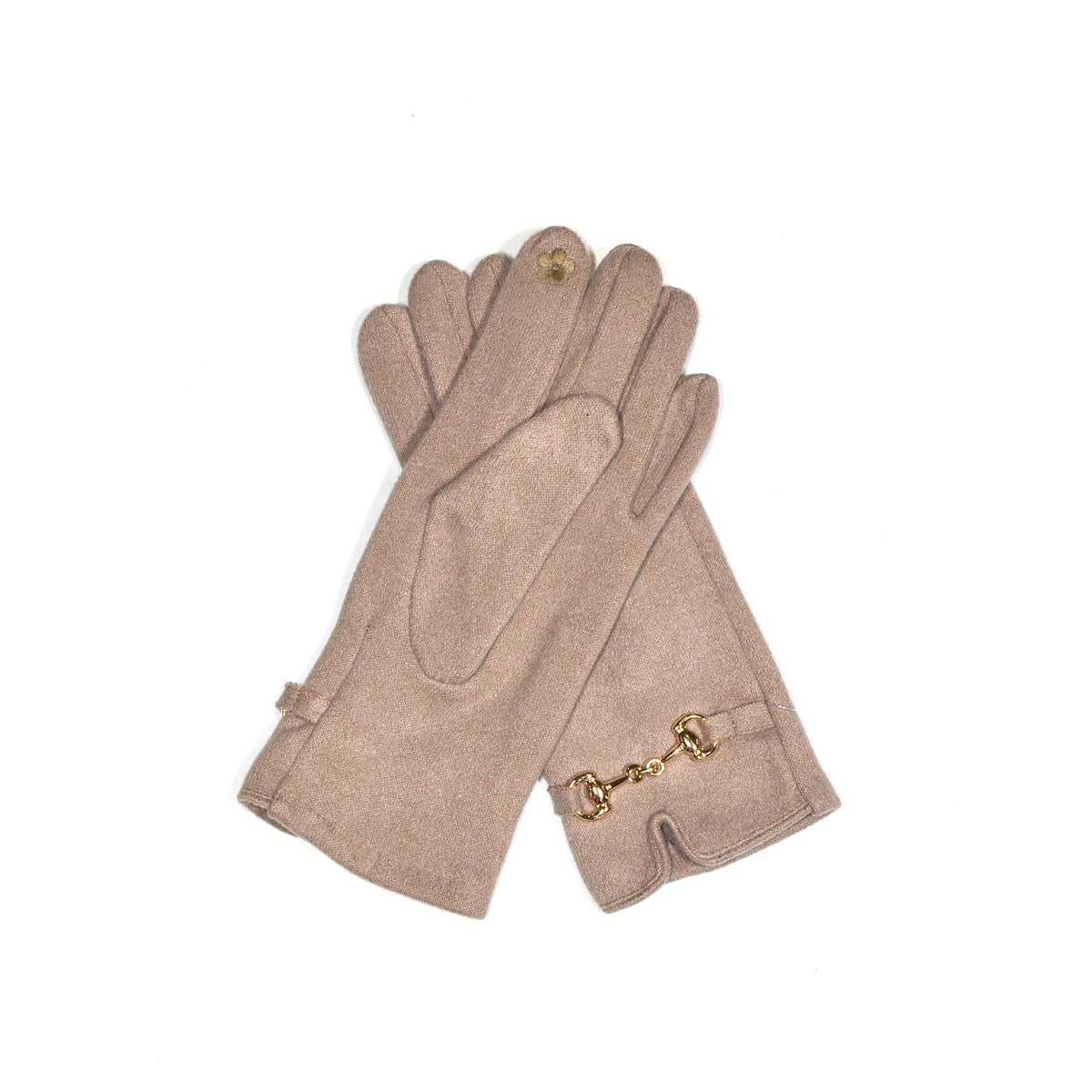 Glove taupe